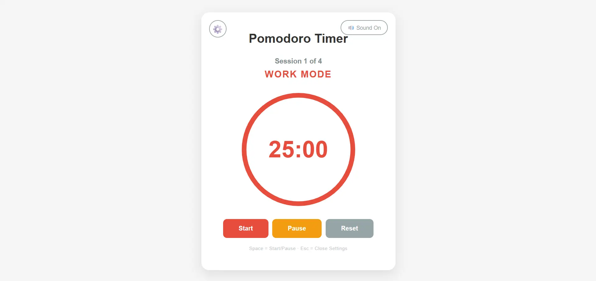 Pomodoro Timer (Productivity)